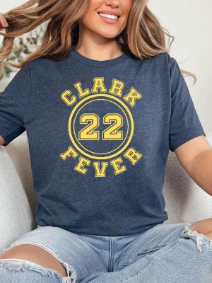 Clark Fever 22 Jersey Shirt Womens Basketball Unisex Tshirt Adult Indiana Fan Tee Unique revetee 4