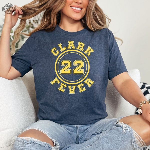 Clark Fever 22 Jersey Shirt Womens Basketball Unisex Tshirt Adult Indiana Fan Tee Unique revetee 4