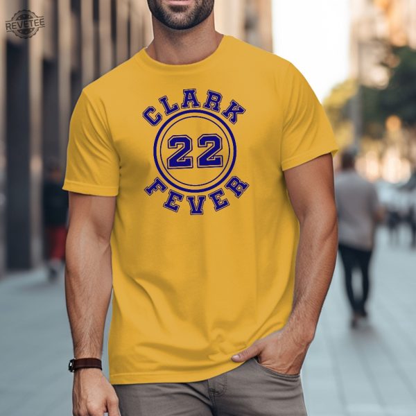 Clark Fever 22 Jersey Shirt Womens Basketball Unisex Tshirt Adult Indiana Fan Tee Unique revetee 5