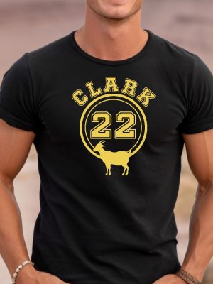 Clark 22 Goat Shirt Jersey Championship Basketball Tshirt Vintage Retro Unisex Adult Iowa Fan Shirt Unique revetee 3