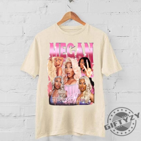 Limited Megan Thee Stallion Shirt Vintage Megan Thee Stallion 90S Apparel Rapper Megan Thee Stallion Tour 2024 Clothing giftyzy 1