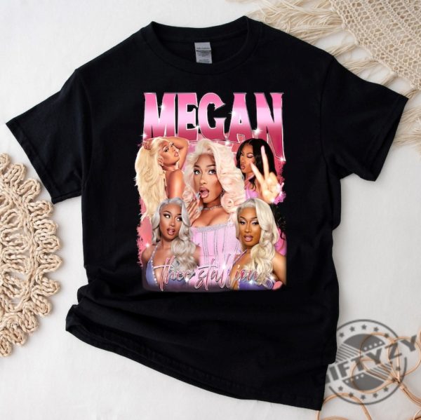Limited Megan Thee Stallion Shirt Vintage Megan Thee Stallion 90S Apparel Rapper Megan Thee Stallion Tour 2024 Clothing giftyzy 2