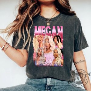 Limited Megan Thee Stallion Shirt Vintage Megan Thee Stallion 90S Apparel Rapper Megan Thee Stallion Tour 2024 Clothing giftyzy 3