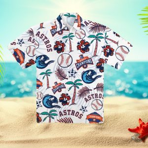 hawaiian astros shirt and shorts inspired by houston methodist astros aloha summer beach shirt giveaways 2024 baseball button up shirts laughinks 2