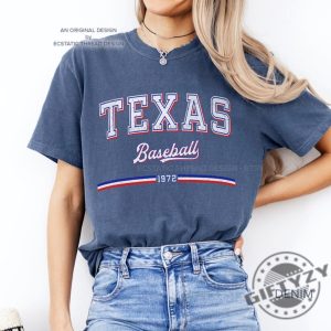 Vintage Texas Baseball Shirt Texas Tshirt Distressed Texas Baseball Crewneck Sweatshirt Baseball Fan Gift Retro Baseball Hoodie For Women Men Shirt giftyzy 4