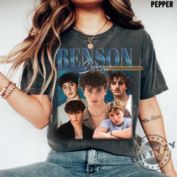 Vintage Benson Boone Shirt Funny Gift For Fan Shirt Benson Shirt giftyzy 3