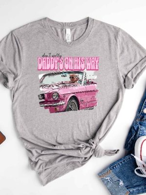 Dont Worry Daddys On His Way Shirt Trump 2024 Shirt Republican Shirts Politician Shirt Unique revetee 3