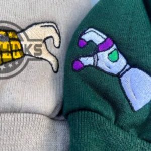 woody and buzz lightyear costume nike woody and buzz from toy story embroidered tee disney couple matching shirts sweatshirts hoodies laughinks 1 11