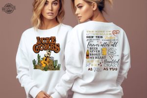 Luke Combs World Tour Sweatshirt Country Music Shirt Luke Combs World Tour 2024 Luke Combs Fan Cowgirl Tee Unique revetee 3