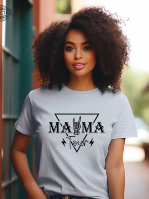 Mama World Tour Concert T Shirt Funny Metal Mama Gift Two Sided Mama Tour Tshirt Womens Band Tshirt Funny Mothers Gift Unique revetee 3