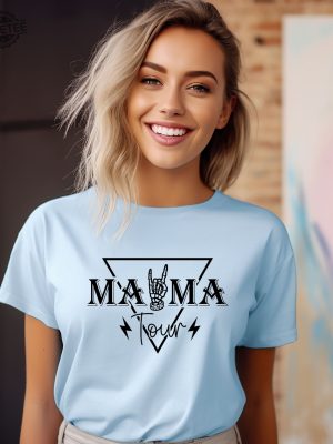 Mama World Tour Concert T Shirt Funny Metal Mama Gift Two Sided Mama Tour Tshirt Womens Band Tshirt Funny Mothers Gift Unique revetee 4