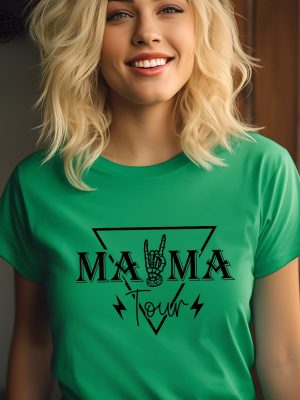 Mama World Tour Concert T Shirt Funny Metal Mama Gift Two Sided Mama Tour Tshirt Womens Band Tshirt Funny Mothers Gift Unique revetee 5