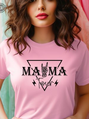 Mama World Tour Concert T Shirt Funny Metal Mama Gift Two Sided Mama Tour Tshirt Womens Band Tshirt Funny Mothers Gift Unique revetee 7