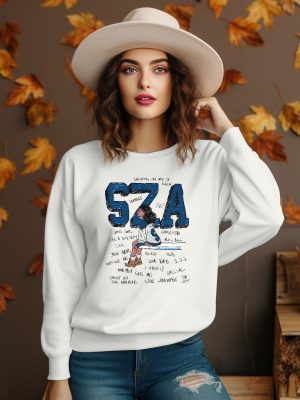 Retro Sza Sweatshirt Sza Shirt Sza Sos Tour Shirt Sza Sos Album Shirt Sza Good Days Classic Retro Sweatshirt Unique revetee 2