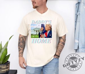 Funny Political Shirt Daddys Home Sweatshirt White House Trump 2024 Shirt Get In Losers Hoodie Trump Tshirt Republican Trump Shirt giftyzy 6