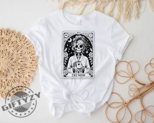 The Mom Tarot Card Shirt Skeleton Mom Tshirt Celestial Mama Sweatshirt Witchy Vibes Hoodie Mothers Day Gift Shirt giftyzy 5