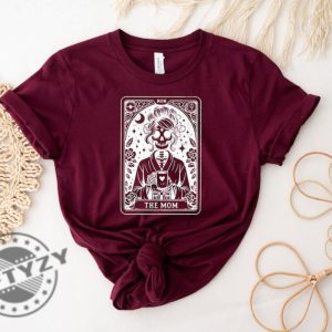 The Mom Tarot Card Shirt Skeleton Mom Tshirt Celestial Mama Sweatshirt Witchy Vibes Hoodie Mothers Day Gift Shirt giftyzy 6