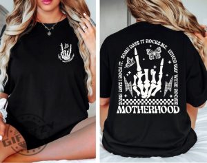 Motherhood Rock Skeleton Shirt Motherhood Some Day I Rock It Hoodie Trendy Mom Tshirt Womens Sweatshirt Rocking Motherhood Shirt giftyzy 3