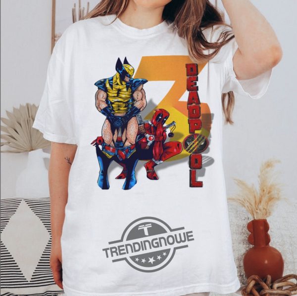 Funny Deadpool And Wolverine Shirt Deadpool Wolverine Movie Shirt Deadpool 3 Shirt trendingnowe 1