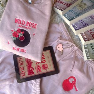 Wild Love Merch Wild Rose Records Elsie Silver Merch Ford Grant Embroidered Book Sweatshirt Bookish Merch revetee 2