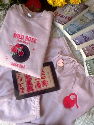 Wild Love Merch Wild Rose Records Elsie Silver Merch Ford Grant Embroidered Book Sweatshirt Bookish Merch revetee 2