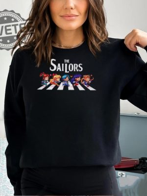 Sailor Scouts Abbey Road The Sailors T Shirt Unique Sailor Scouts Abbey Road The Sailors Hoodie revetee 3