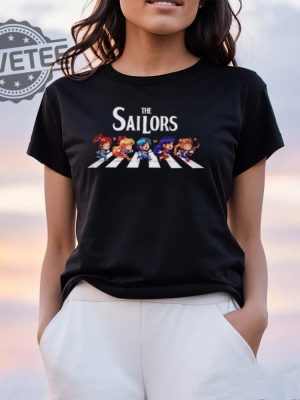 Sailor Scouts Abbey Road The Sailors T Shirt Unique Sailor Scouts Abbey Road The Sailors Hoodie revetee 4