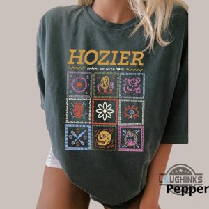 hozier shirt unreal unearth tour vintage shirts sweatshirts hoodies too sweet hozier tour 2024 tshirt hozier band concert t shirt laughinks 3
