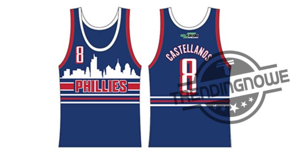 Phillies Nick Castellanos Basketball Jersey 2024 Giveaway trendingnowe 1