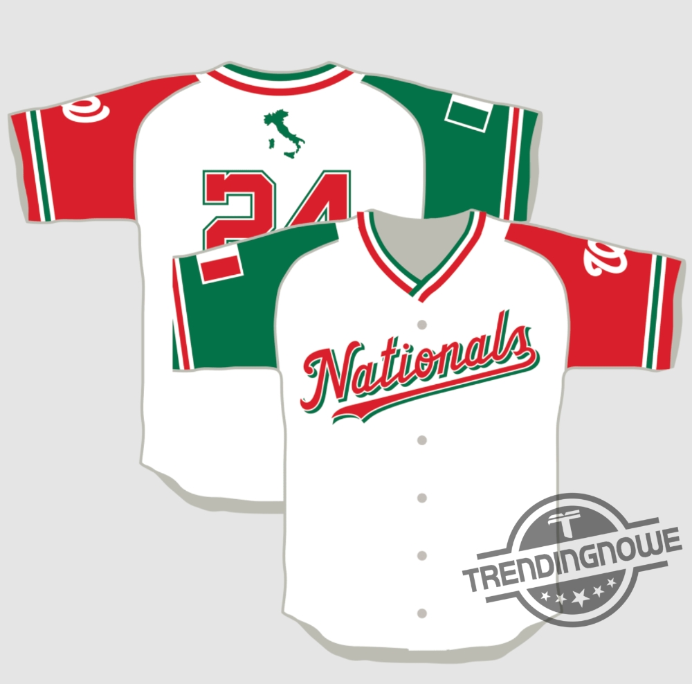 Nationals Italian Heritage Day Jersey 2024 Giveaway Nationals Italian Heritage Day Baseball Jersey 2024 Giveaway