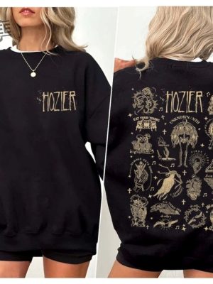 Unreal Unearth Tour Double Sided Sweatshirt Hozier Tour Shirt Vintage Unisex T Shirt Sweatshirt Hoodie Unique revetee 3