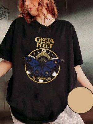 Greta Rock Band Shirt Greta 2024 Album Starcatcher Greta 2024 Tour Shirt Concert Greta Van Tour T Shirt Unique revetee 2