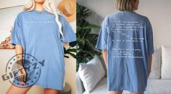 Alls Fair In Love And Poetry Shirt Taylor Swift Fan Vintage Sweatshirt Oversized Trendy Ts Fan Tshirt New Album Hoodie Ts Fan Gift giftyzy 2