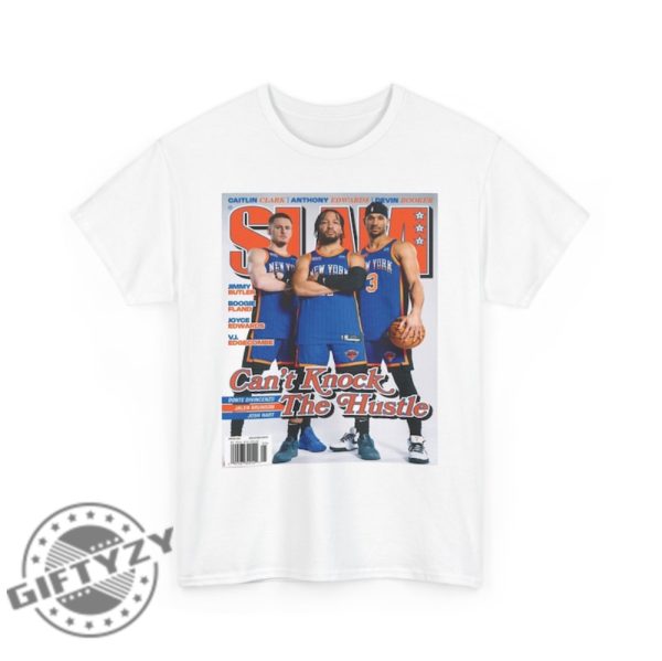 Jalen Brunson Josh Hart Donte Divincenzo New York Knicks Nba Slam Cover Shirt giftyzy 7