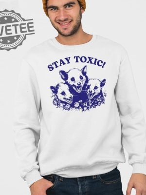 Stay Toxic Trash Panda T Shirt Unique Stay Toxic Trash Panda Hoodie Stay Toxic Trash Panda Sweatshirt revetee 3