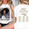 Janet Jackson Tour 2024 Shirt Janet Jackson Together Again Double Side Shirt Janet Jackson Shirt Fan Gifts Unique revetee 1