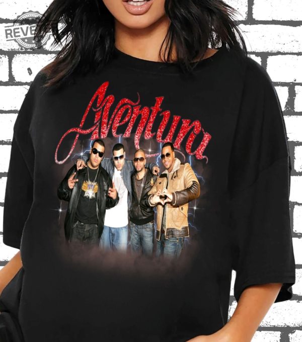 Aventura Tour Shirt Aventura Bachata Graphic T Shirt Unisex Shirt Aventura Concert Group Shirt Unique revetee 1