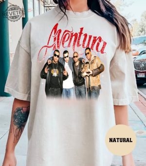 Aventura Tour Shirt Aventura Bachata Graphic T Shirt Unisex Shirt Aventura Concert Group Shirt Unique revetee 2