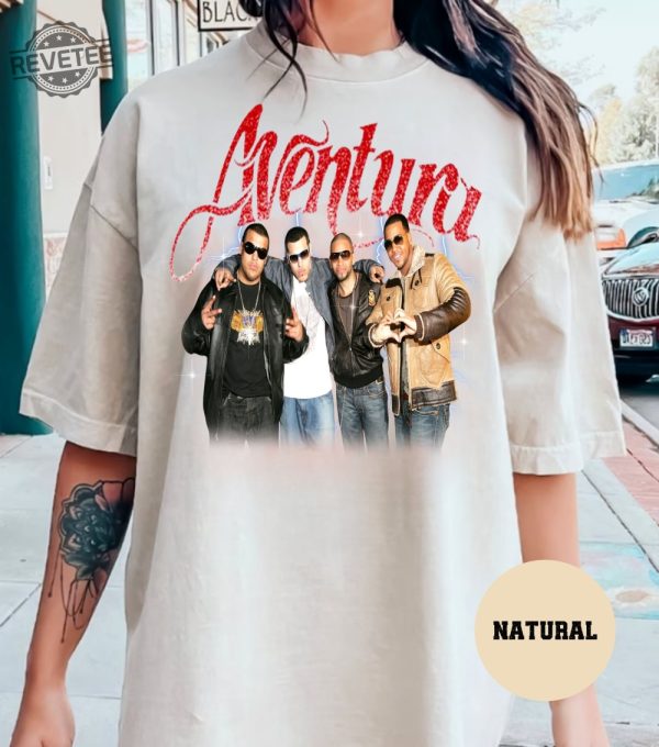 Aventura Tour Shirt Aventura Bachata Graphic T Shirt Unisex Shirt Aventura Concert Group Shirt Unique revetee 2