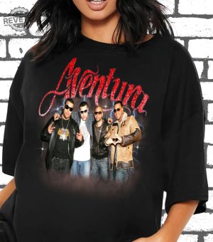 Aventura Tour Shirt Aventura Bachata Graphic T Shirt Unisex Shirt Aventura Concert Group Shirt Unique revetee 3