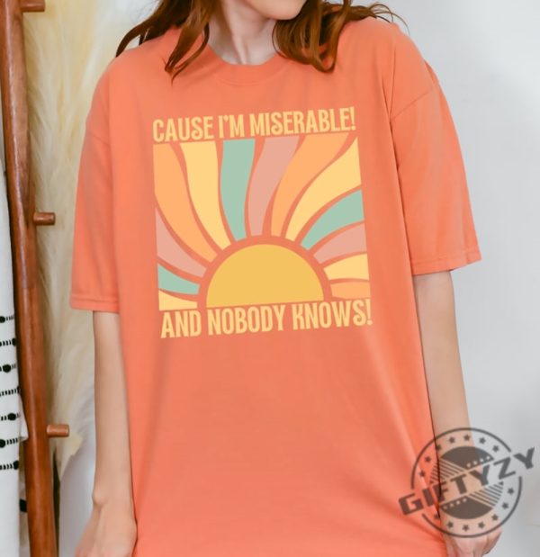 Cause Im Miserable And Nobody Knows Unisex Tshirt I Can Do It With A Broken Heart Shirt Ttpd Album Song Lyrics Tortured Poets Department Merch giftyzy 3