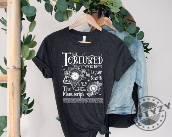 The Tortured Poets Department Shirt Taylor Eras Tour Album Sweatshirt Taylor Swiftie Merch Swiftie Shirt Gift Music Lover Tshirt Gift For Fan giftyzy 1