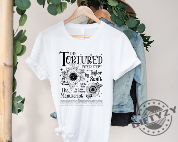 The Tortured Poets Department Shirt Taylor Eras Tour Album Sweatshirt Taylor Swiftie Merch Swiftie Shirt Gift Music Lover Tshirt Gift For Fan giftyzy 2