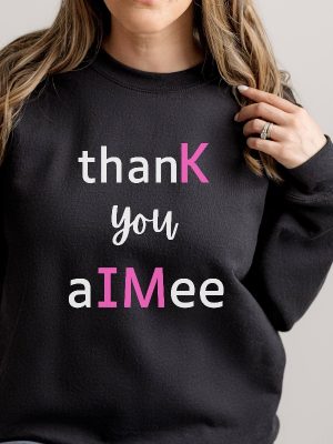 Thank You Aimee Shirt Taylor Swift Merch Gift For Her Taylor Swiftie Merch Swiftie Sweatshirt Ttpd Unique revetee 5