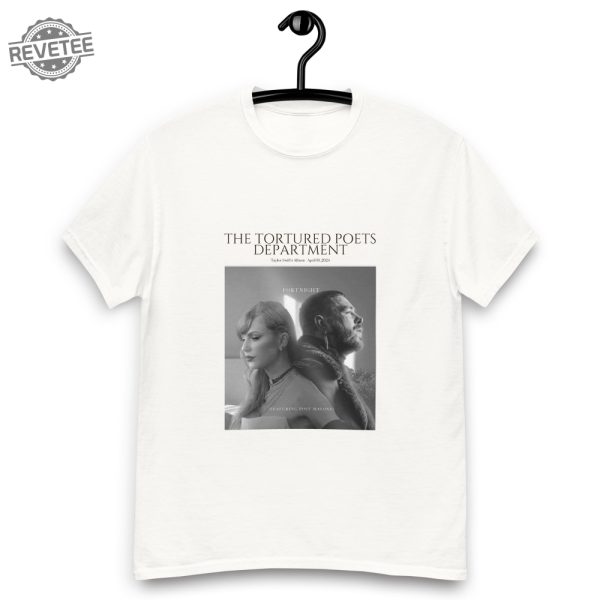 Unisex T Shirt The Tortured Poets Department Taylor Swift Album 2024 Swifties Fortnight Post Malone Unique revetee 3