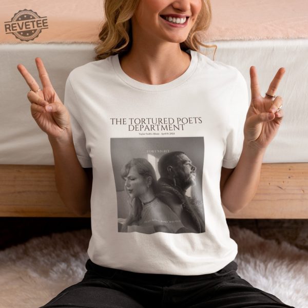 Unisex T Shirt The Tortured Poets Department Taylor Swift Album 2024 Swifties Fortnight Post Malone Unique revetee 4