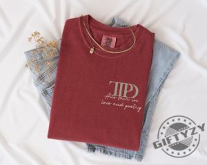 Tortured Poets 2024 Shirt Ts Fan Sweatshirt Pop Music New Album Tshirt Fortaylor Swift Hoodie Ttpd Album Gift giftyzy 9