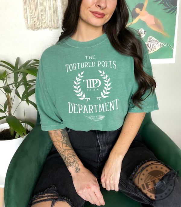 Tortured Poets Department Shirt Ttpd Sweatshirt Comfort Colors Vintage Style Ts New Album Tshirt Ttpd Hoodie Taylor Swift Fan Gift giftyzy 5