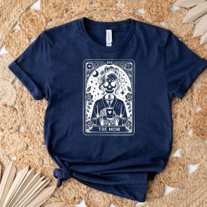 The Mom Tarot Card Shirt Skeleton Mom T Shirt Celestial Mama Shirt Witchy Vibes Tee Mothers Day Gift Shirt Unique revetee 6