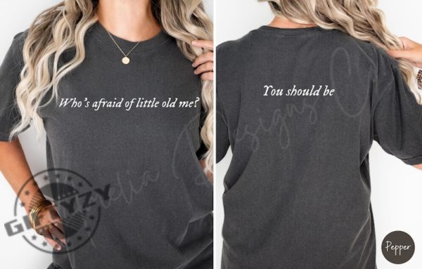 Swiftie Tortured Poets Shirt Whos Afraid Of Little Old Me Hoodie Taylor Swift Tshirt T. Swift Hoodie Gift For Fan giftyzy 1